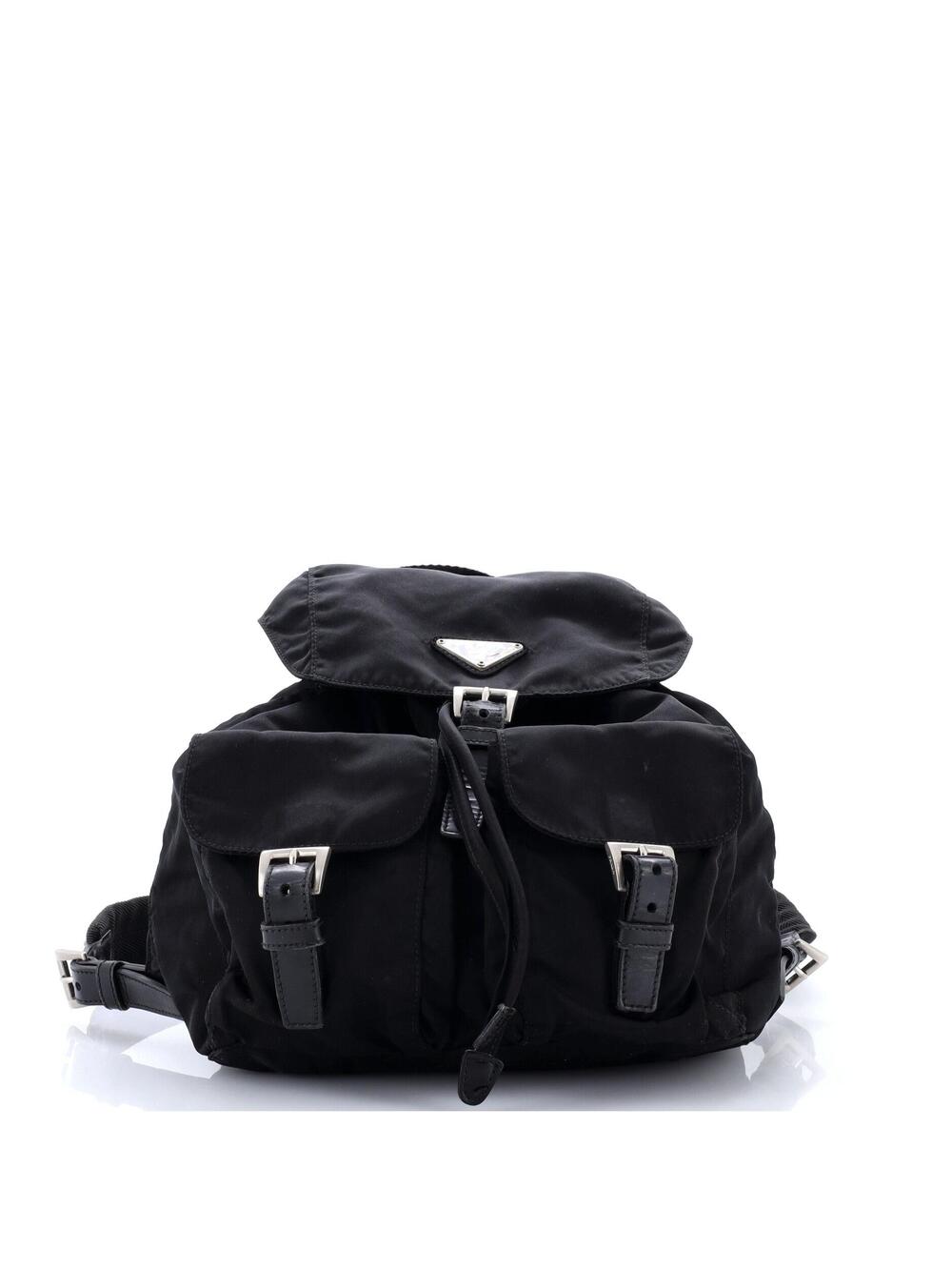 Prada Double Front Pocket Backpack #356704P99B